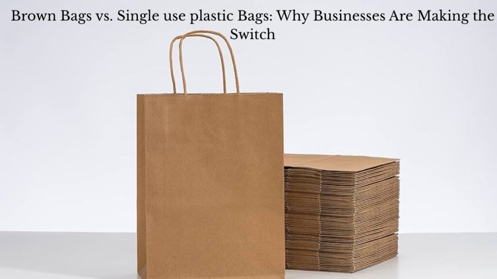 Brown Bags vs. Single use plastic Bags: Why Businesses Are Making the Switch